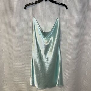 Satin slip dress